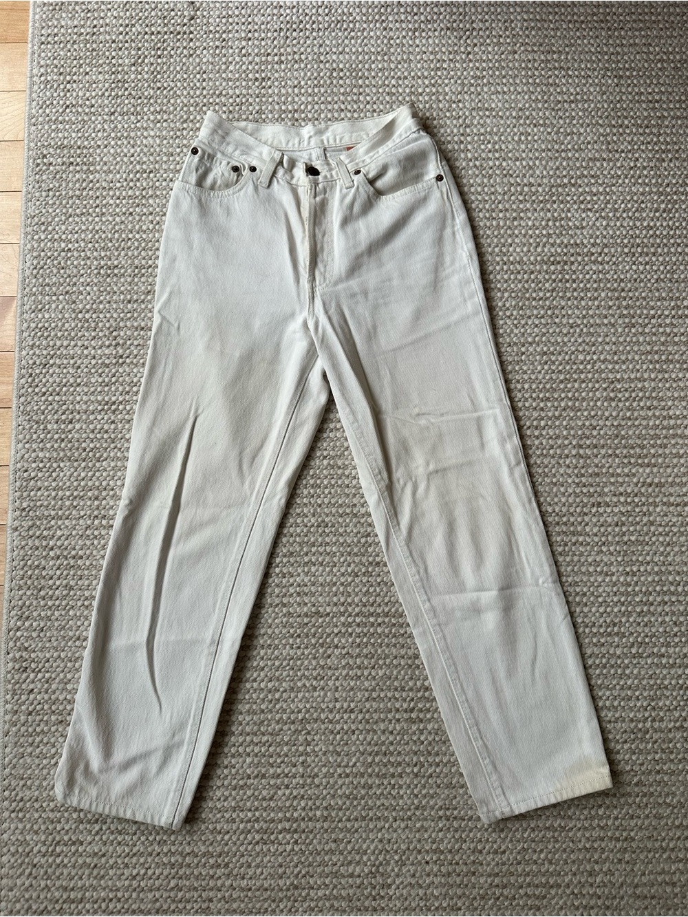 Vintage Levi's White Denim 501s